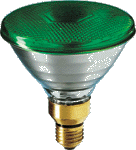 Persglaslamp Groen PAR38 80w E27